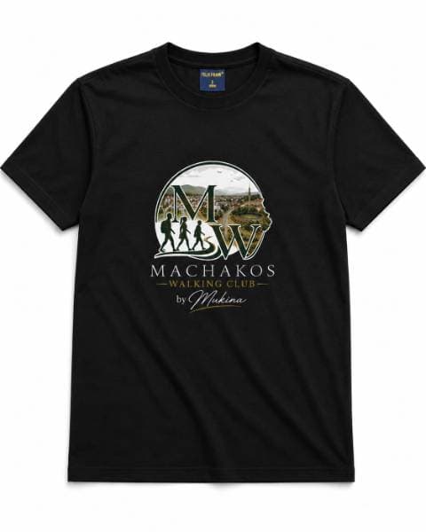 MACHAKOS WALKING CLUB ROUND NECK T-SHIRT